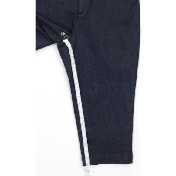 St. John's Bay Capri Jeans Women 10 Blue Denim High Rise Stretch Dark Wash - Picture 7 of 12